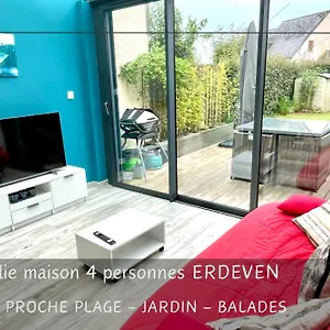 Jolie Petite Maison A 500m De La D'erdeven Erdeven